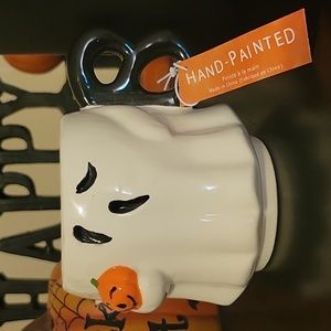 Ghost with Pumpkin Mug Cup